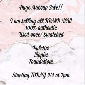 ✨HUGE MAKEUP SALE! ✨